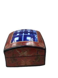 Lacquer Ceramic Blue And White Asian Box 12 Lacquer Ceramic Blue And White Asian Box -Chairish Shop lacquer ceramic blue and white asian box 3028