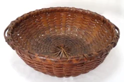 Large Antique American Substantially Made Hand Woven Ash Splint Gathering Basket 18 Large Antique American Substantially Made Hand Woven Ash Splint Gathering Basket -Chairish Shop large antique american substantially made hand woven ash splint gathering basket 0465 scaled