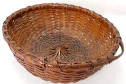 Large Antique American Substantially Made Hand Woven Ash Splint Gathering Basket 15 Large Antique American Substantially Made Hand Woven Ash Splint Gathering Basket -Chairish Shop large antique american substantially made hand woven ash splint gathering basket 2138 scaled