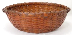 Large Antique American Substantially Made Hand Woven Ash Splint Gathering Basket 16 Large Antique American Substantially Made Hand Woven Ash Splint Gathering Basket -Chairish Shop large antique american substantially made hand woven ash splint gathering basket 5410 scaled