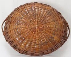 Large Antique American Substantially Made Hand Woven Ash Splint Gathering Basket 17 Large Antique American Substantially Made Hand Woven Ash Splint Gathering Basket -Chairish Shop large antique american substantially made hand woven ash splint gathering basket 9660 scaled