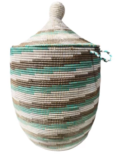 Large Basket With Lid Senegal West Africa 31" H 14 Large Basket With Lid Senegal West Africa 31" H -Chairish Shop large basket with lid senegal west africa 31 h 0651