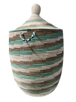 Large Basket With Lid Senegal West Africa 31" H 13 Large Basket With Lid Senegal West Africa 31" H -Chairish Shop large basket with lid senegal west africa 31 h 9585