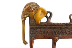 Large Bohemian Red Brass Elephant Wall Hooks 7 Large Bohemian Red Brass Elephant Wall Hooks -Chairish Shop large bohemian red brass elephant wall hooks 7423