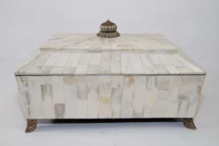Large Decorative White Bone Footed Box By Maitland Smith 14 Large Decorative White Bone Footed Box By Maitland Smith -Chairish Shop large decorative white bone footed box by maitland smith 3503