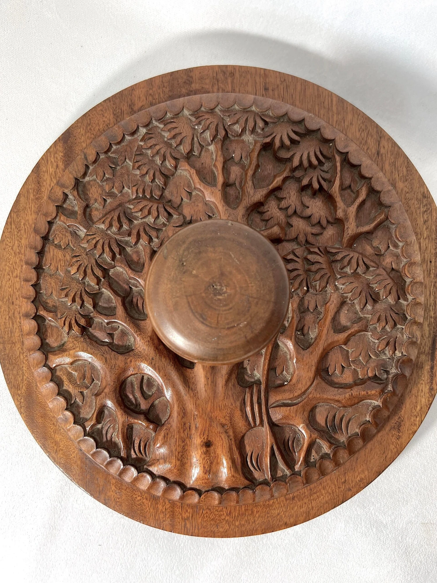 Large Teak Wood Hand Carved Epic Storage Container Or Box - The Ramayana Story 8 Large Teak Wood Hand Carved Epic Storage Container Or Box - The Ramayana Story - Image 8