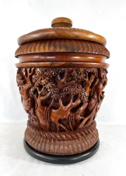 Large Teak Wood Hand Carved Epic Storage Container Or Box - The Ramayana Story 13 Large Teak Wood Hand Carved Epic Storage Container Or Box - The Ramayana Story -Chairish Shop large teak wood hand carved epic storage container or box the ramayana story 9682 scaled