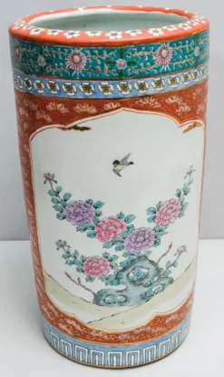 Late 19th Century Chinese Porcelain Umbrella Holder Or Stand -Chairish Shop late 19th century chinese porcelain umbrella holder or stand 1156