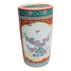 Late 19th Century Chinese Porcelain Umbrella Holder Or Stand