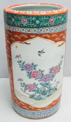 Late 19th Century Chinese Porcelain Umbrella Holder Or Stand -Chairish Shop late 19th century chinese porcelain umbrella holder or stand 2137