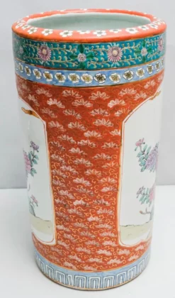 Late 19th Century Chinese Porcelain Umbrella Holder Or Stand -Chairish Shop late 19th century chinese porcelain umbrella holder or stand 3040