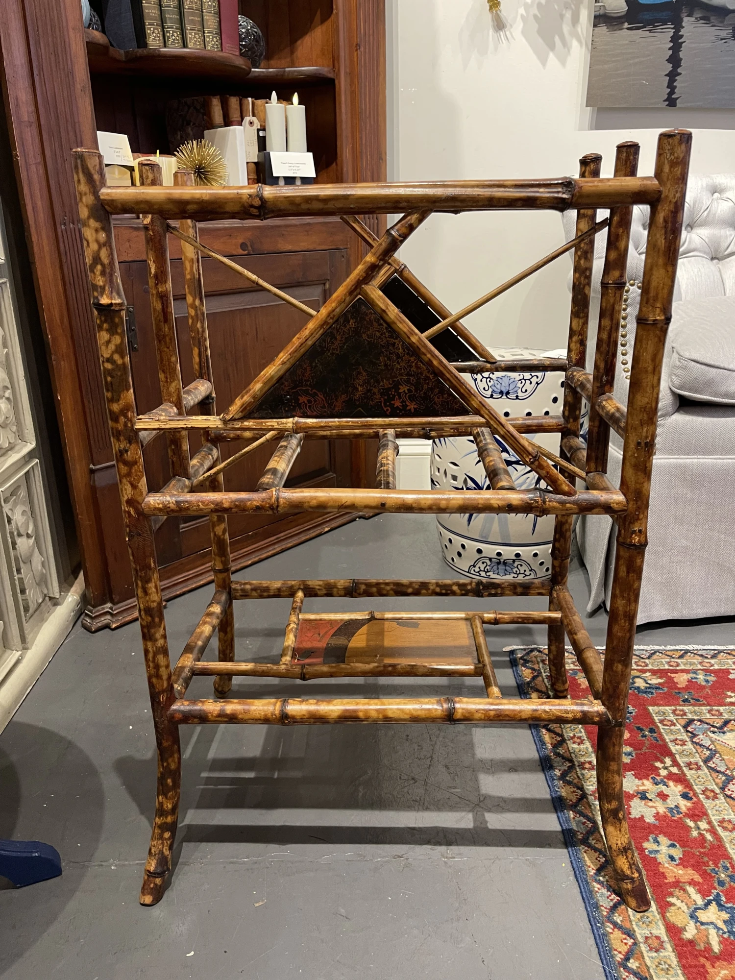 Late 19th Century French Periodical Rack 5 Late 19th Century French Periodical Rack - Image 5