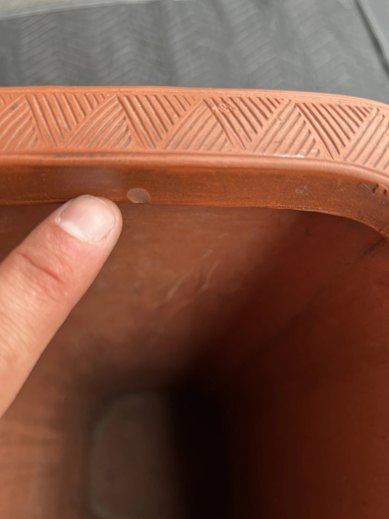 Late 19th Century Japanese Tokoname Terra Cotta Pottery Umbrella Stand 8 Late 19th Century Japanese Tokoname Terra Cotta Pottery Umbrella Stand - Image 8