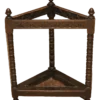 Late 19th Century Oak Corner Stick Stand