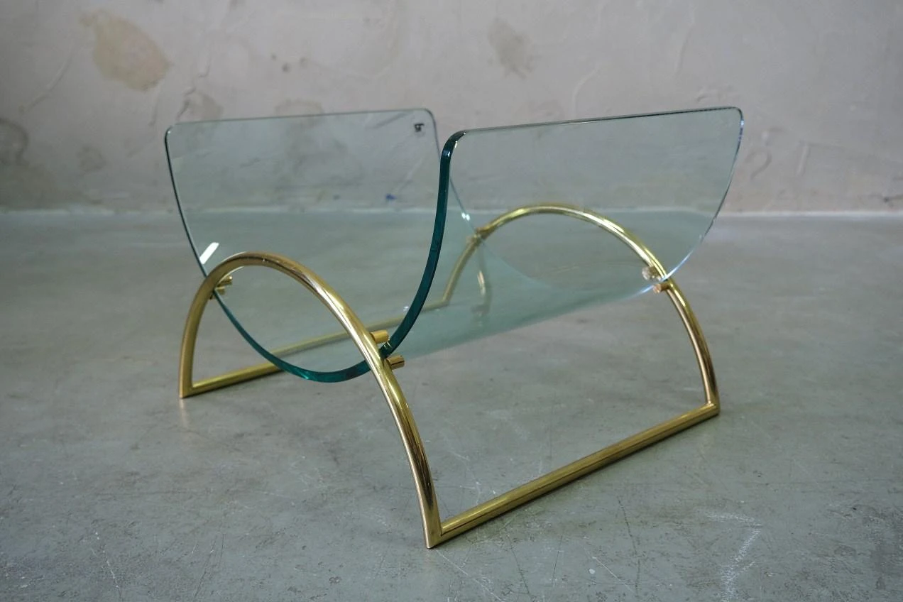 Magazine Holder By Pierangelo Gallotti For Gallotti & Radice, 1970s 10 Magazine Holder By Pierangelo Gallotti For Gallotti & Radice, 1970s - Image 10