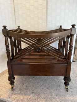 Magazine Rack - 1990s Georgian Style Carved Mahogany Canterbury Rack 14 Magazine Rack - 1990s Georgian Style Carved Mahogany Canterbury Rack -Chairish Shop magazine rack 1990s georgian style carved mahogany canterbury rack 5780