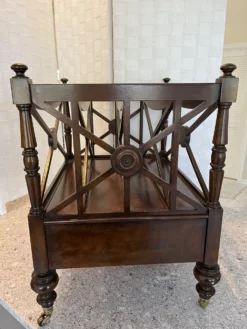 Magazine Rack - 1990s Georgian Style Carved Mahogany Canterbury Rack 12 Magazine Rack - 1990s Georgian Style Carved Mahogany Canterbury Rack -Chairish Shop magazine rack 1990s georgian style carved mahogany canterbury rack 8043