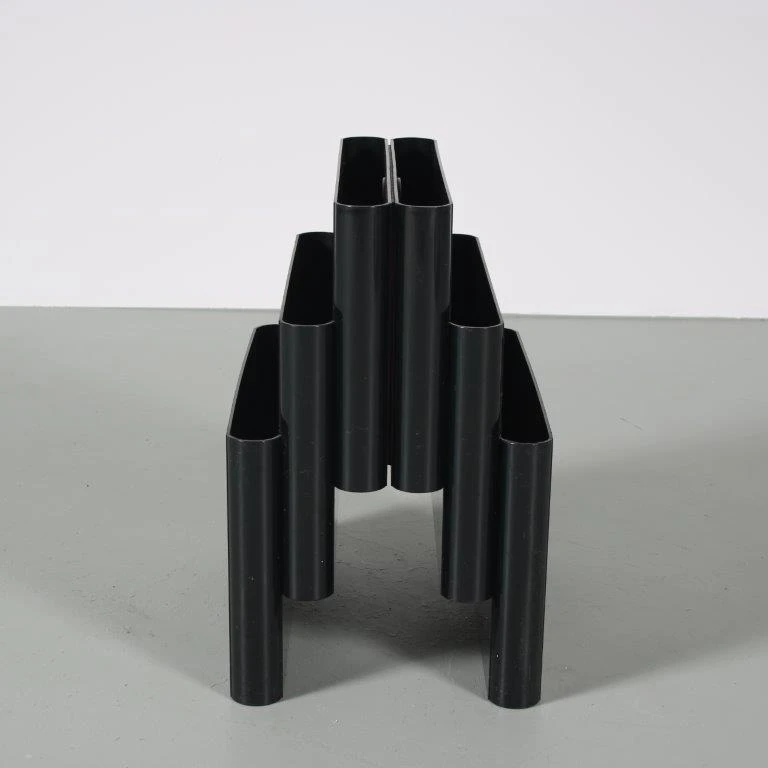Magazine Rack By Giotto Stoppino For Kartell, Italy, 1960s 4 Magazine Rack By Giotto Stoppino For Kartell, Italy, 1960s - Image 4