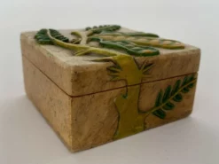 Marble & Polychrome Box With Foliage Decor, 1960s 14 Marble & Polychrome Box With Foliage Decor, 1960s -Chairish Shop marble and polychrome box with foliage decor 1960s 4282