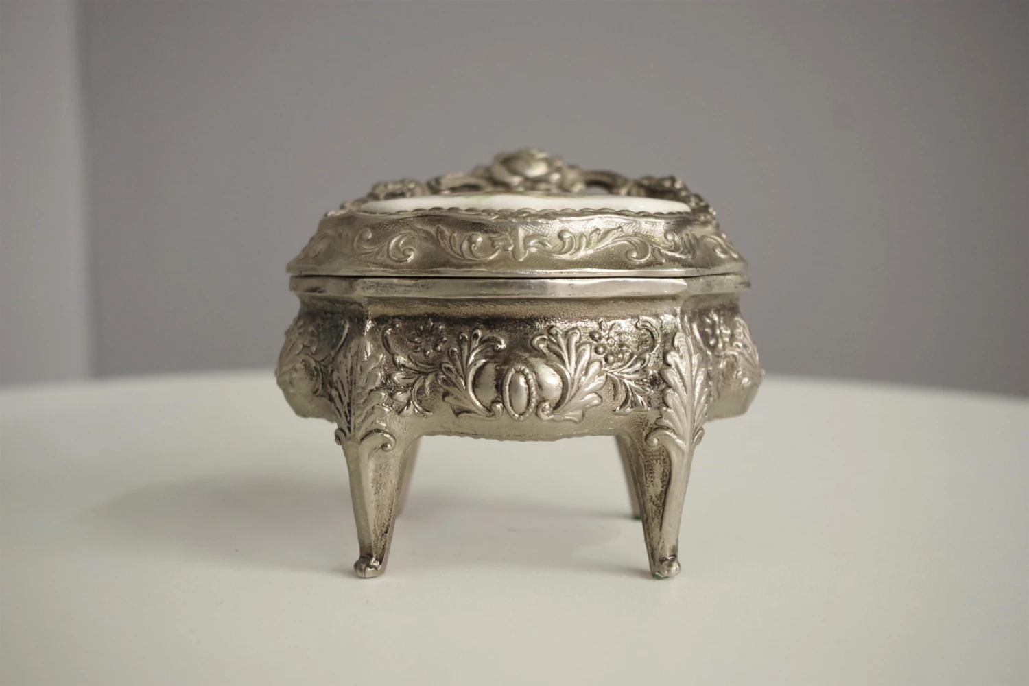 Metal Jewelry Box, 1950s 3 Metal Jewelry Box, 1950s - Image 3