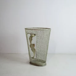 Metal Umbrella Stand With Embellished Leaf, 1950s 12 Metal Umbrella Stand With Embellished Leaf, 1950s -Chairish Shop metal umbrella stand with embellished leaf 1950s 6182