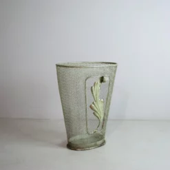 Metal Umbrella Stand With Embellished Leaf, 1950s 11 Metal Umbrella Stand With Embellished Leaf, 1950s -Chairish Shop metal umbrella stand with embellished leaf 1950s 9619