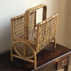 Mid-20th Century Bamboo Magazine Rack 17 Mid-20th Century Bamboo Magazine Rack -Chairish Shop mid 20th century bamboo magazine rack 4262