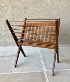 Mid 20th-Century Fabulous Danish Modern-Inspired Folding Media Stand -Chairish Shop mid 20th century fabulous danish modern inspired folding media stand 0486 scaled