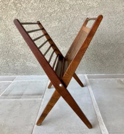 Mid 20th-Century Fabulous Danish Modern-Inspired Folding Media Stand -Chairish Shop mid 20th century fabulous danish modern inspired folding media stand 2724 scaled