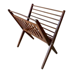 Mid 20th-Century Fabulous Danish Modern-Inspired Folding Media Stand