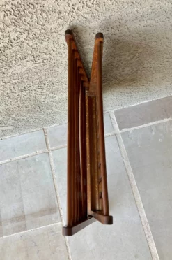 Mid 20th-Century Fabulous Danish Modern-Inspired Folding Media Stand -Chairish Shop mid 20th century fabulous danish modern inspired folding media stand 6993 scaled