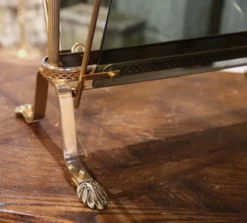 Mid-20th Century, French Brass And Glass Magazine Rack Maison Jansen Style 14 Mid-20th Century, French Brass And Glass Magazine Rack Maison Jansen Style -Chairish Shop mid 20th century french brass and glass magazine rack maison jansen style 2483 scaled