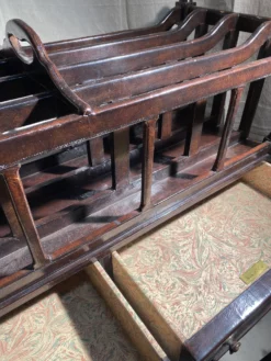 Mid-20th Century Large Canterbury Maitland-Smith Wood And Florentine Leather Magazine Rack 15 Mid-20th Century Large Canterbury Maitland-Smith Wood And Florentine Leather Magazine Rack -Chairish Shop mid 20th century large canterbury maitland smith wood and florentine leather magazine rack 4756