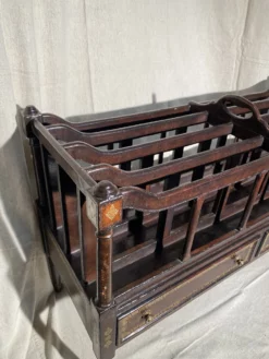 Mid-20th Century Large Canterbury Maitland-Smith Wood And Florentine Leather Magazine Rack 13 Mid-20th Century Large Canterbury Maitland-Smith Wood And Florentine Leather Magazine Rack -Chairish Shop mid 20th century large canterbury maitland smith wood and florentine leather magazine rack 6836