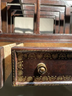 Mid-20th Century Large Canterbury Maitland-Smith Wood And Florentine Leather Magazine Rack 17 Mid-20th Century Large Canterbury Maitland-Smith Wood And Florentine Leather Magazine Rack -Chairish Shop mid 20th century large canterbury maitland smith wood and florentine leather magazine rack 6937