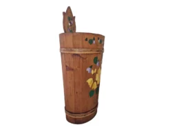 Mid 20th Century Mid Century Folk Art Tole Painted Wooden Umbrella Stand 15 Mid 20th Century Mid Century Folk Art Tole Painted Wooden Umbrella Stand -Chairish Shop mid 20th century mid century folk art tole painted wooden umbrella stand 7367