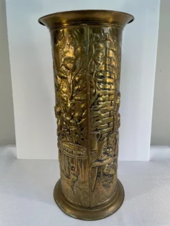 Mid 20th Century Vintage Brass English Repousse Umbrella Stand 12 Mid 20th Century Vintage Brass English Repousse Umbrella Stand -Chairish Shop mid 20th century vintage brass english repousse umbrella stand 2879