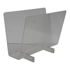 Mid 20th Century Vintage Mid Century Modern Clear Lucite Magazine Rack