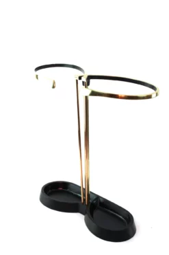 Mid-Century Aluminum And Brass Umbrella Stand In Style Of Carl Auböck, 1950s 11 Mid-Century Aluminum And Brass Umbrella Stand In Style Of Carl Auböck, 1950s -Chairish Shop mid century aluminum and brass umbrella stand in style of carl aubock 1950s 3389