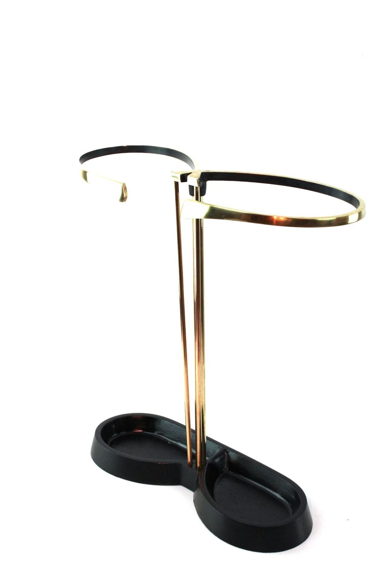 Mid-Century Aluminum And Brass Umbrella Stand In Style Of Carl Auböck, 1950s 4 Mid-Century Aluminum And Brass Umbrella Stand In Style Of Carl Auböck, 1950s - Image 4