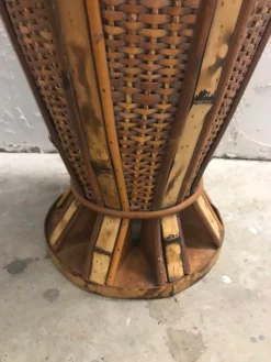 Mid Century Cane And Wicker Umbrella Stand 13 Mid Century Cane And Wicker Umbrella Stand -Chairish Shop mid century cane and wicker umbrella stand 0644