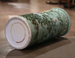 Mid-Century French Hand Painted Porcelain Umbrella Stand With Floral Motifs 19 Mid-Century French Hand Painted Porcelain Umbrella Stand With Floral Motifs -Chairish Shop mid century french hand painted porcelain umbrella stand with floral motifs 9023 scaled