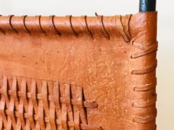 Mid Century French Leather And Steel Magazine Holder 16 Mid Century French Leather And Steel Magazine Holder -Chairish Shop mid century french leather and steel magazine holder 6021 scaled