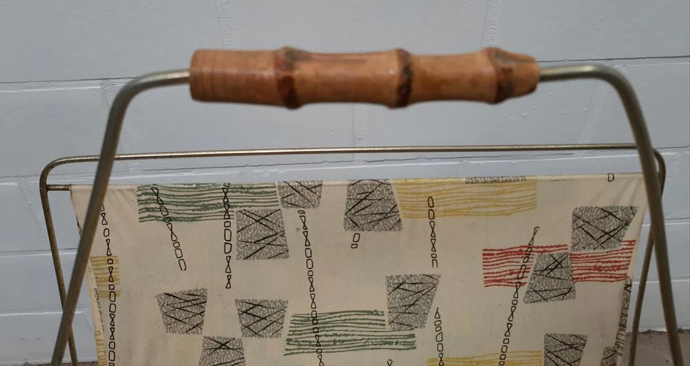 Mid-Century German Magazine Rack 3 Mid-Century German Magazine Rack - Image 3