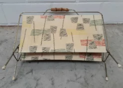 Mid-Century German Magazine Rack 13 Mid-Century German Magazine Rack -Chairish Shop mid century german magazine rack 3763