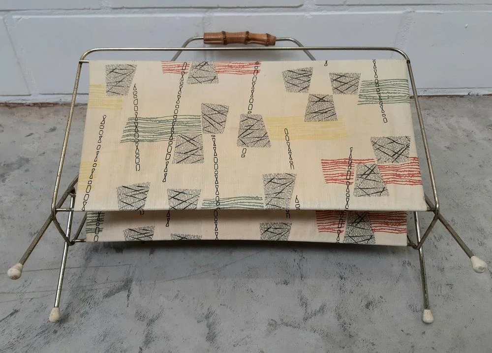 Mid-Century German Magazine Rack 6 Mid-Century German Magazine Rack - Image 6