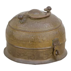 Mid-Century Indian Brass Beetlenut Box