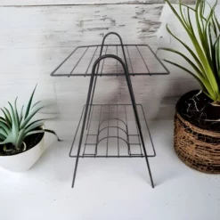 Mid Century Iron Record Stand 11 Mid Century Iron Record Stand -Chairish Shop mid century iron record stand 0355