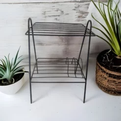 Mid Century Iron Record Stand 9 Mid Century Iron Record Stand -Chairish Shop mid century iron record stand 4599