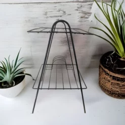 Mid Century Iron Record Stand 12 Mid Century Iron Record Stand -Chairish Shop mid century iron record stand 9647